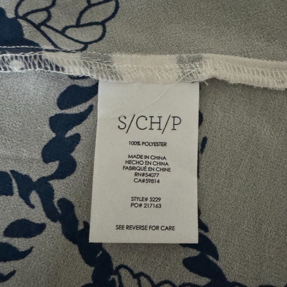 CAbi Nautical Button-down Sheer Top - Size S - Picture 9 of 9